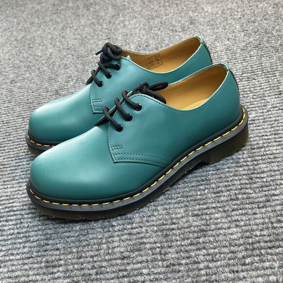 Dr. Martens 1461 Smooth Teal Green Oxford Shoes Men Size 6 / Women 7 - 31009 NEW